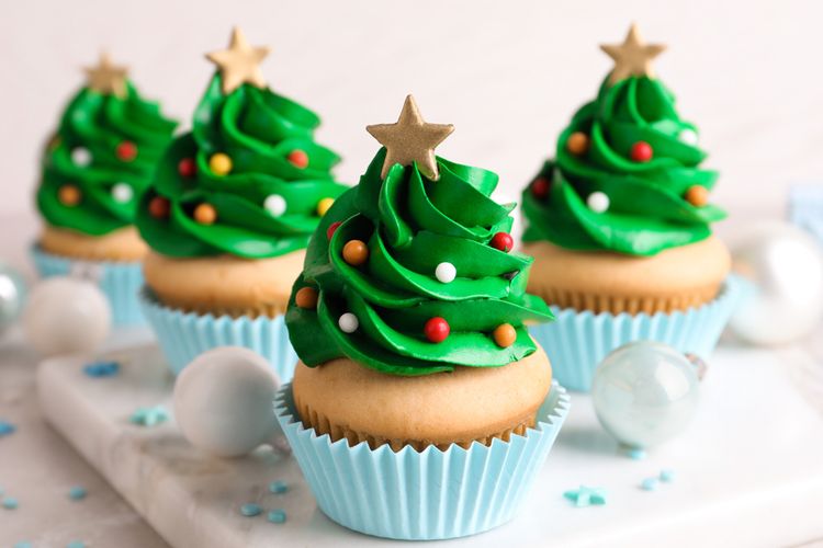 3 Ide Resep Cupcake Berbentuk Pohon Natal